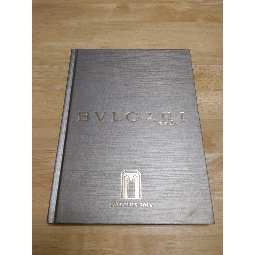 NWT English Bulgari Watches Catalogue 2016